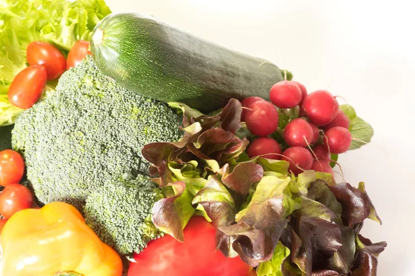 Muchas Verduras Diferentes Para Una Dieta —  Fotos de Stock