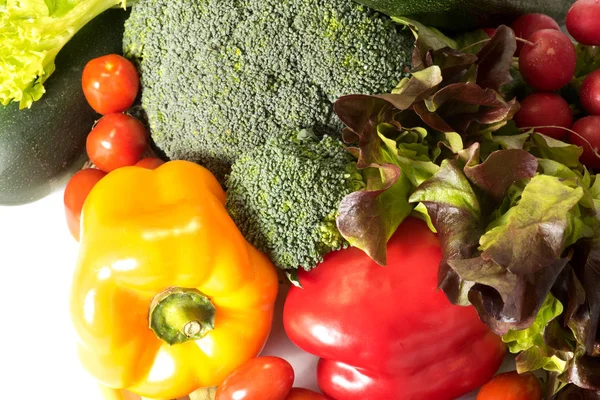 Muchas Verduras Diferentes Para Una Dieta —  Fotos de Stock