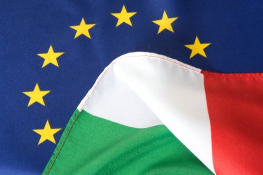 AB ve birçok Euro banknot bayrağı