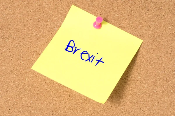 A note on a pin board and Brexit