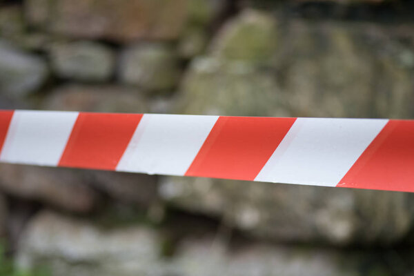 Крупный план кордона
