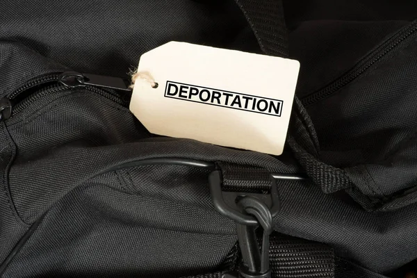 Сумка Депортация — стоковое фото