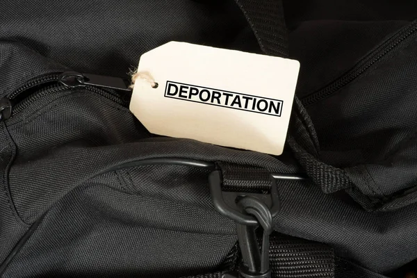 Bag Deportation — Stock Photo, Image