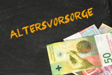 İsviçre İsviçre Frangı banknot ve emeklilik tasarruf