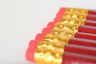 Kalemlerin yakın plan çekimleri