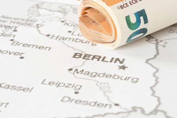 Money and the map of Germany