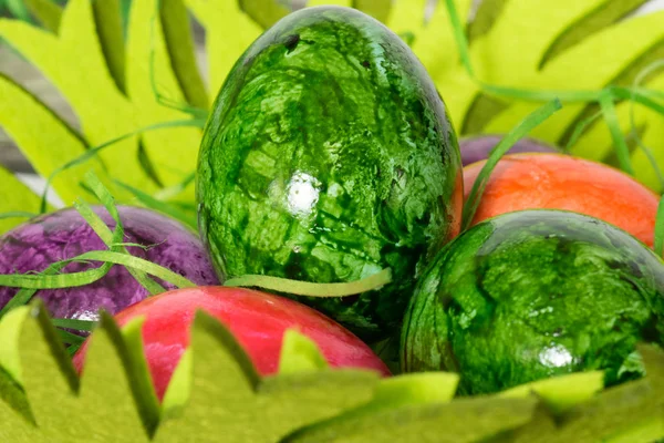 Colorful Eggs Easter Holidays — Stock Photo, Image