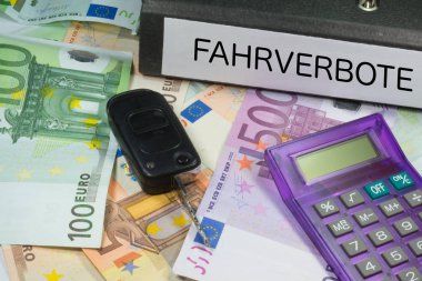 Euro Bono, arabanın anahtarlarını, hesap makineleri ve yasakları dizel için sürüş maliyeti