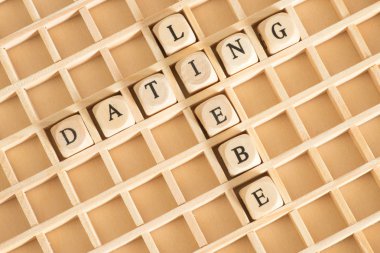 Kelime dating ve ahşap harflerin yapılan aşk