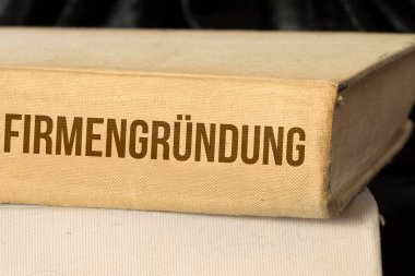 Bir şirket kurucu adlı bir kitap