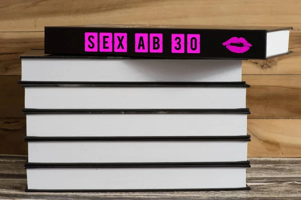 Bok Med Titeln Sex Från — Stockfoto