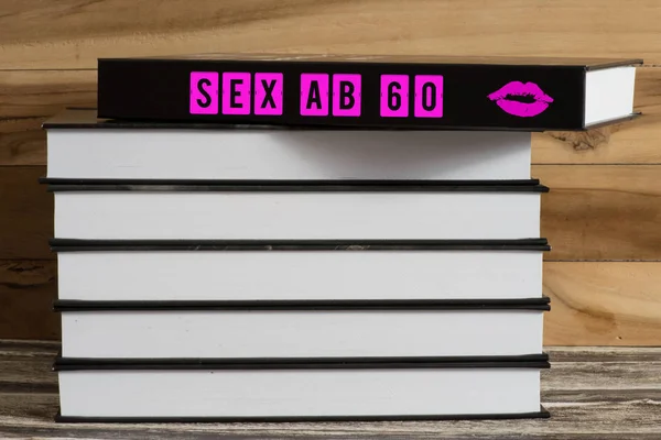 Bok Med Titeln Sex Från — Stockfoto