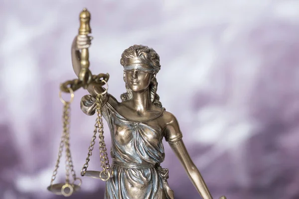 Justitia Goddess Justice — Stock Photo, Image