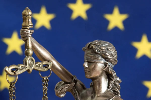 Bandera Justificación Unión Europea —  Fotos de Stock
