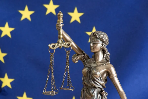 Bandera Justificación Unión Europea —  Fotos de Stock