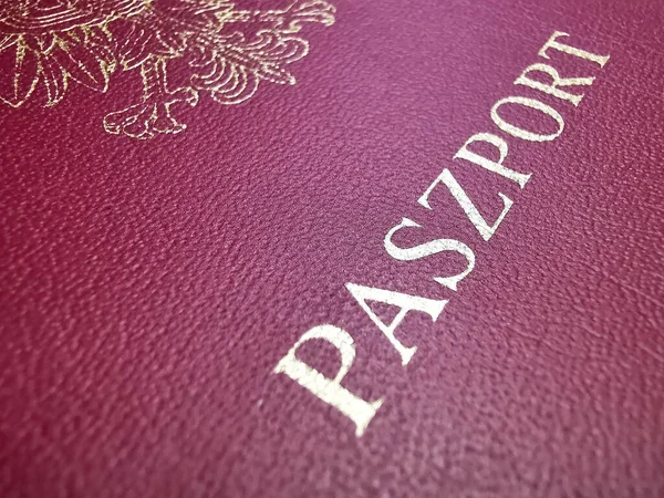 폴란드 여권의 — 스톡 사진