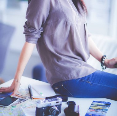 kadında modern donanımlı Sanat Atölyesi