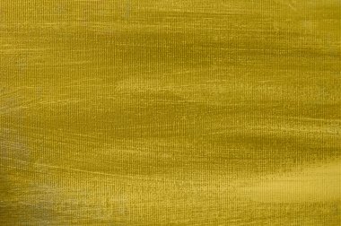 Ochre boyalı tuval arkaplan veya doku 