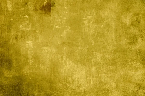 Grungy Ochre Colored Canvas Background Texture — Stock Photo, Image