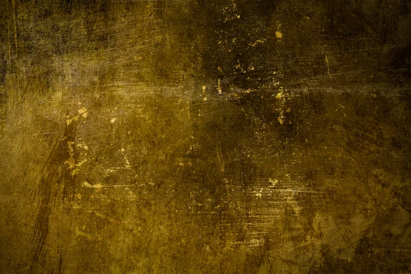 Velho Fundo Grungy Dourado Com Texturas — Fotografia de Stock