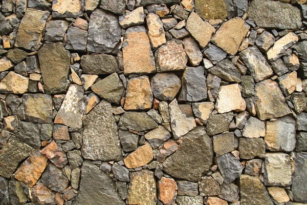 Fondo Pared Rocas Volcánicas Antiguas — Foto de Stock