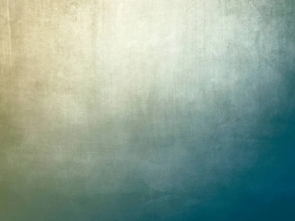 Blu Giallo Gradiente Colorato Grungy Sfondo Tela Texture — Foto Stock