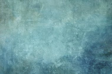Teal renkli eski duvar grungy arkaplan veya doku