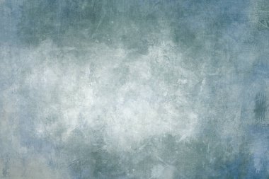 Mavi kirli duvar arkaplanı veya dokusu 