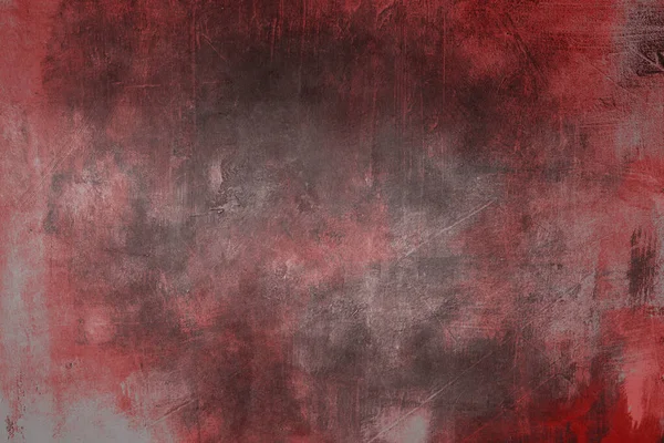 Red Splattered Grungy Background Texture — Stock Photo, Image