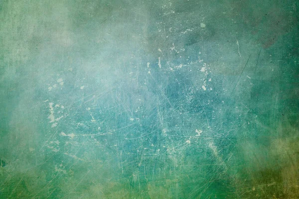 Blå Grön Grungy Skrapade Bakgrund Eller Textur — Stockfoto