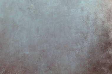 Eski mavi kirli duvar arkaplanı ya da dokusu 