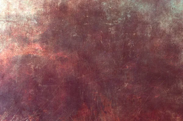 Red Scraped Grungy Wall Backdrop Texture — Stock Photo, Image