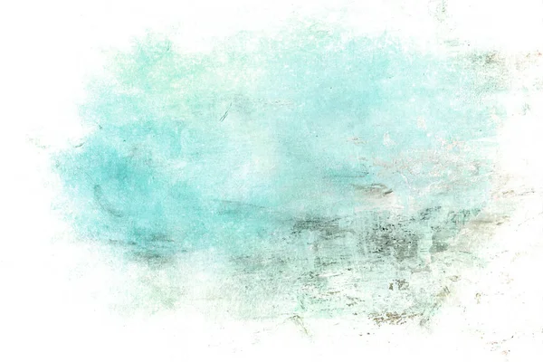 Stained Teal Colored Grungy Backdrop — Stock Photo, Image