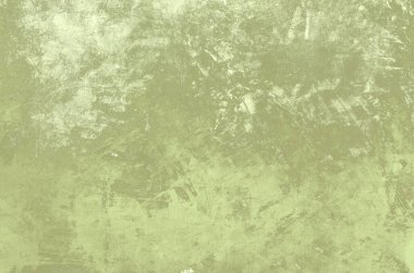 Yeşil kirli duvar arkaplanı veya dokusu 