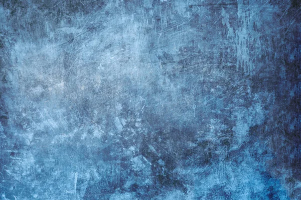 Оцарапанная Голубая Поверхность Ворчливый Фон Текстура — стоковое фото