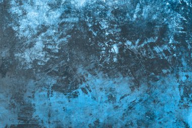 Mavi grungy arkaplan veya doku 