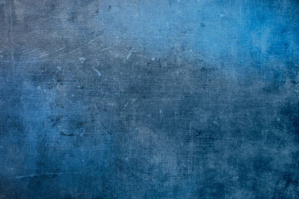 青のグランジーの背景や質感 — ストック写真