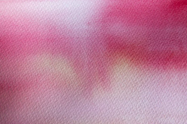 Rosa Färgad Akvarell Abstrakt Bakgrund — Stockfoto