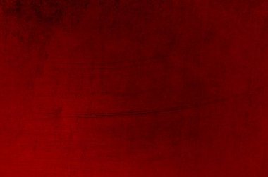 Kırmızı çizilmiş duvar arkaplanı veya dokusu 