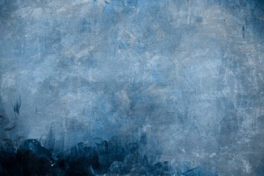 Mavi renk soyut resim arkaplanı veya dokusu 