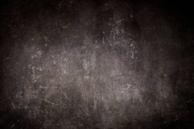 Eski kazınmış duvar arkaplanı veya koyu vignette kenarlıklı doku 