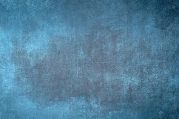 Blue Grungy Wand Hintergrund Oder Textur — Stockfoto