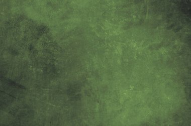 Eski kazınmış yeşil duvar kirli arka plan veya doku 