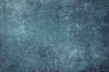 Mavi çizik duvarlı grrungy arkaplan veya doku 