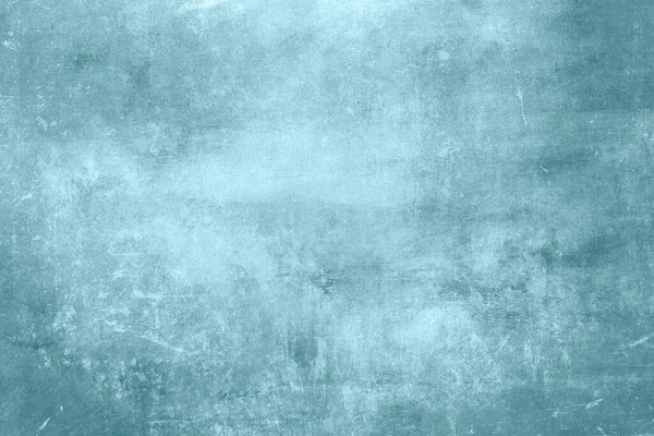 Абстрактная Синяя Живопись Фоне Холста Текстуры — стоковое фото