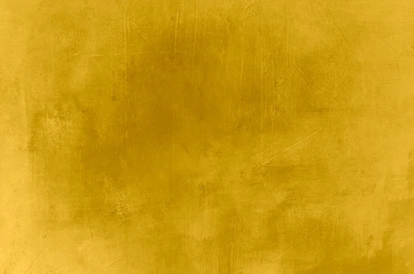 Amarelo Pintado Fundo Textura — Fotografia de Stock