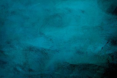 Mavi boyalı abstrac arkaplan veya doku 
