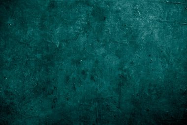 Teal grungy arka planında altın lekeler 