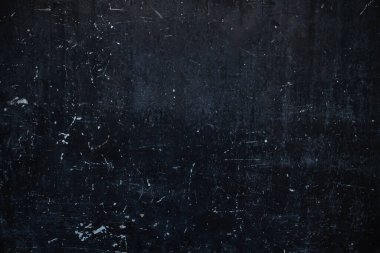 Siyah kazınmış metal, kirli arka plan veya doku 