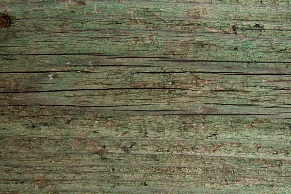 Vieux Fond Bois Rustique Peint Vert — Photo